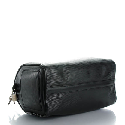 Louis Vuitton Epi Speedy 25 Black 4 of 10