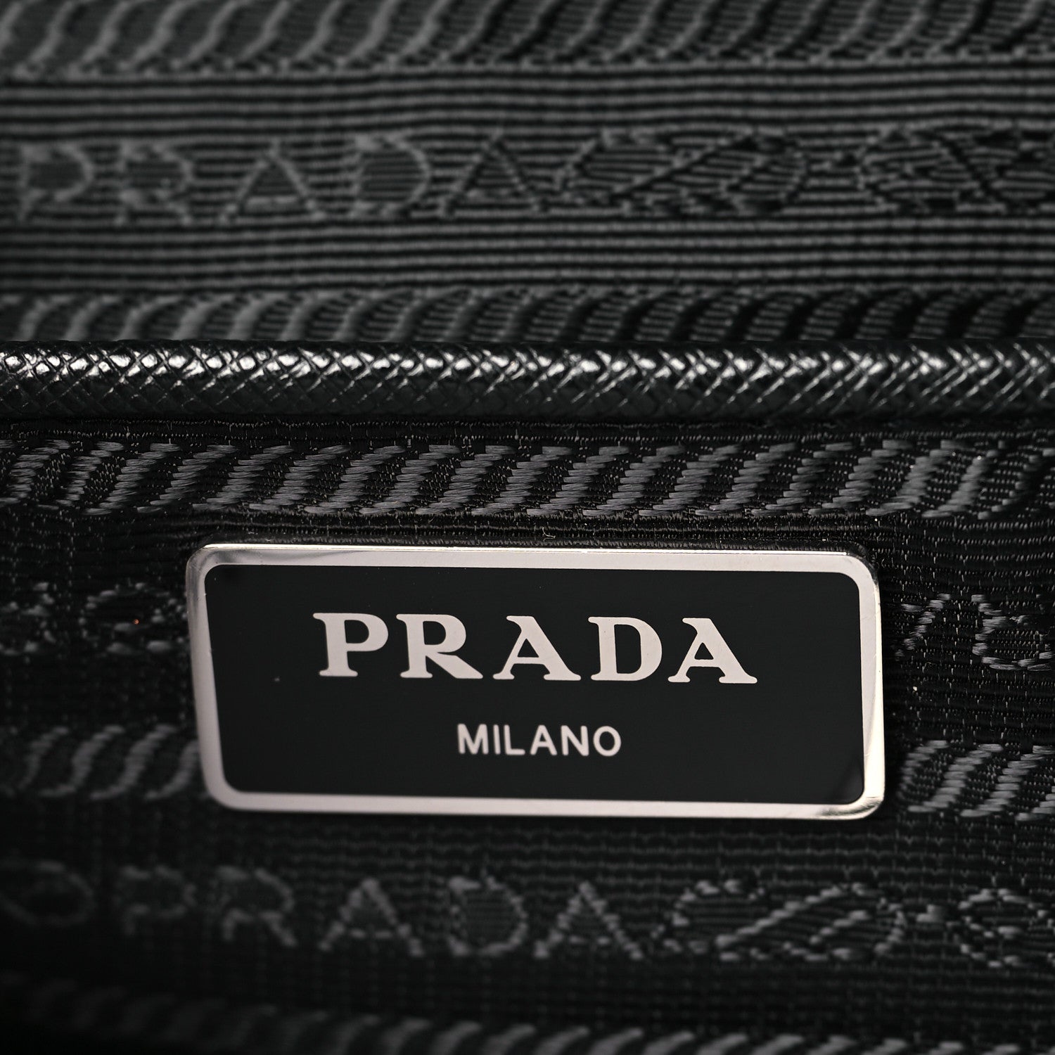 Prada Nylon Vela Large Backpack Black 6 of 8