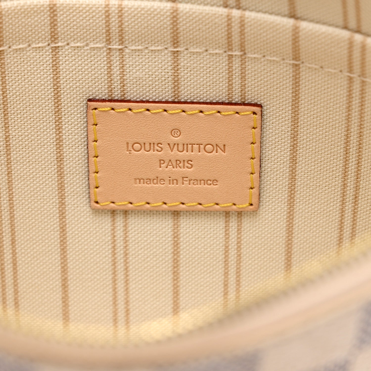 Louis Vuitton Damier Azur Neverfull MM GM Pochette 5 of 5