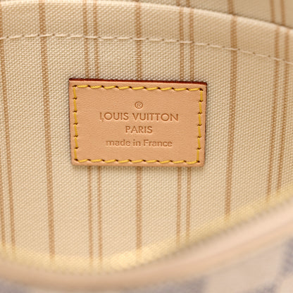 Louis Vuitton Damier Azur Neverfull MM GM Pochette 5 of 5