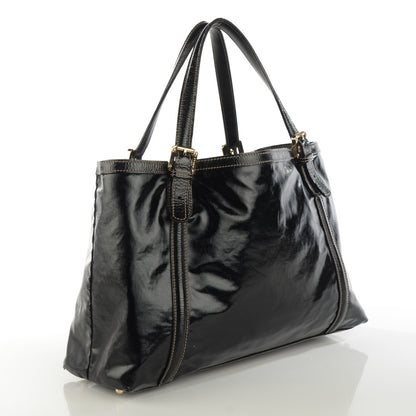 Gucci Dialux Medium Britt Tote Black 3 of 7