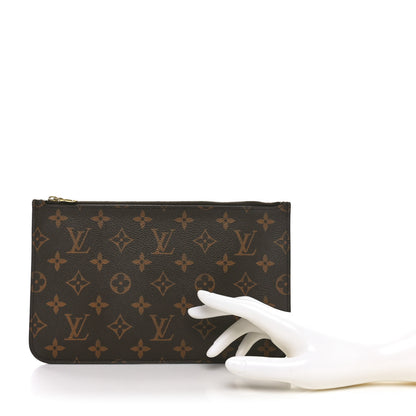 Louis Vuitton Monogram Neverfull MM GM Pochette 2 of 9