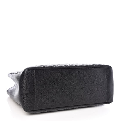 Chanel Caviar Quilted Grand Shopping Tote GST Black 4 of 10