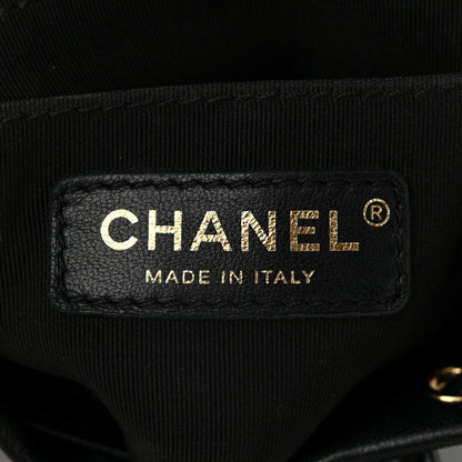 Chanel Lambskin Quilted Mini Urban Spirit Backpack Black 6 of 12