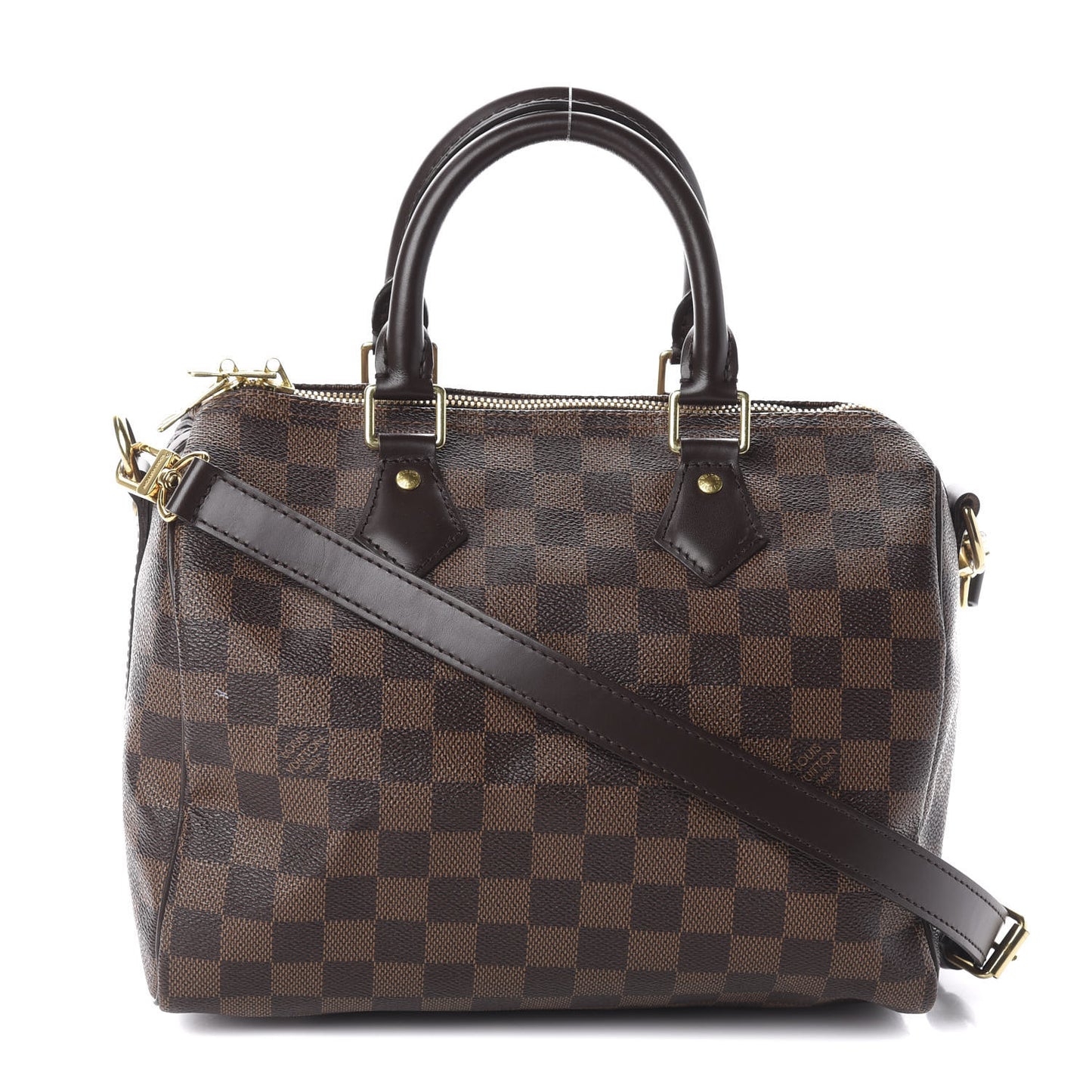 Damier Ebene Speedy Bandouliere 25