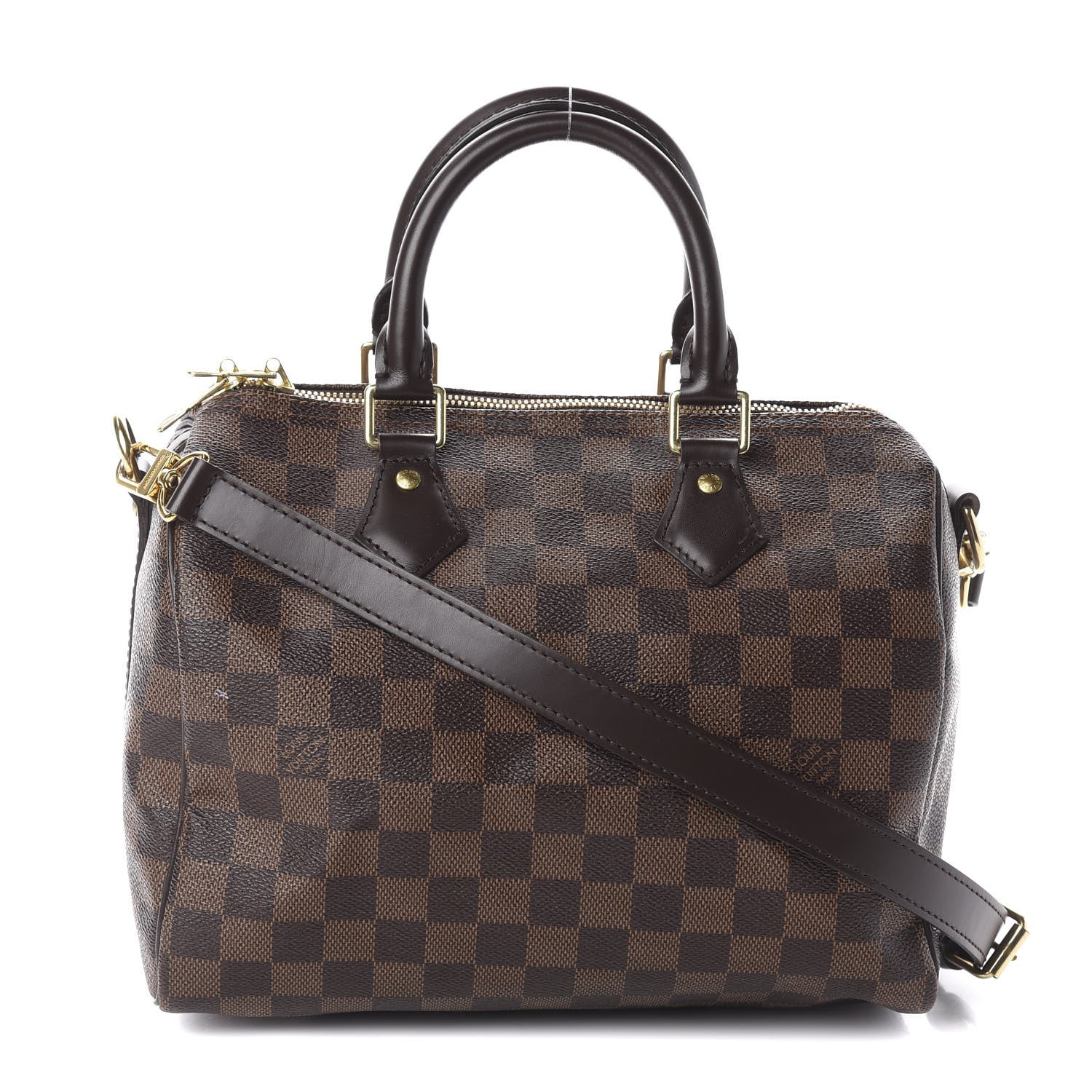 Louis Vuitton Damier Ebene Speedy Bandouliere 25 1 of 8