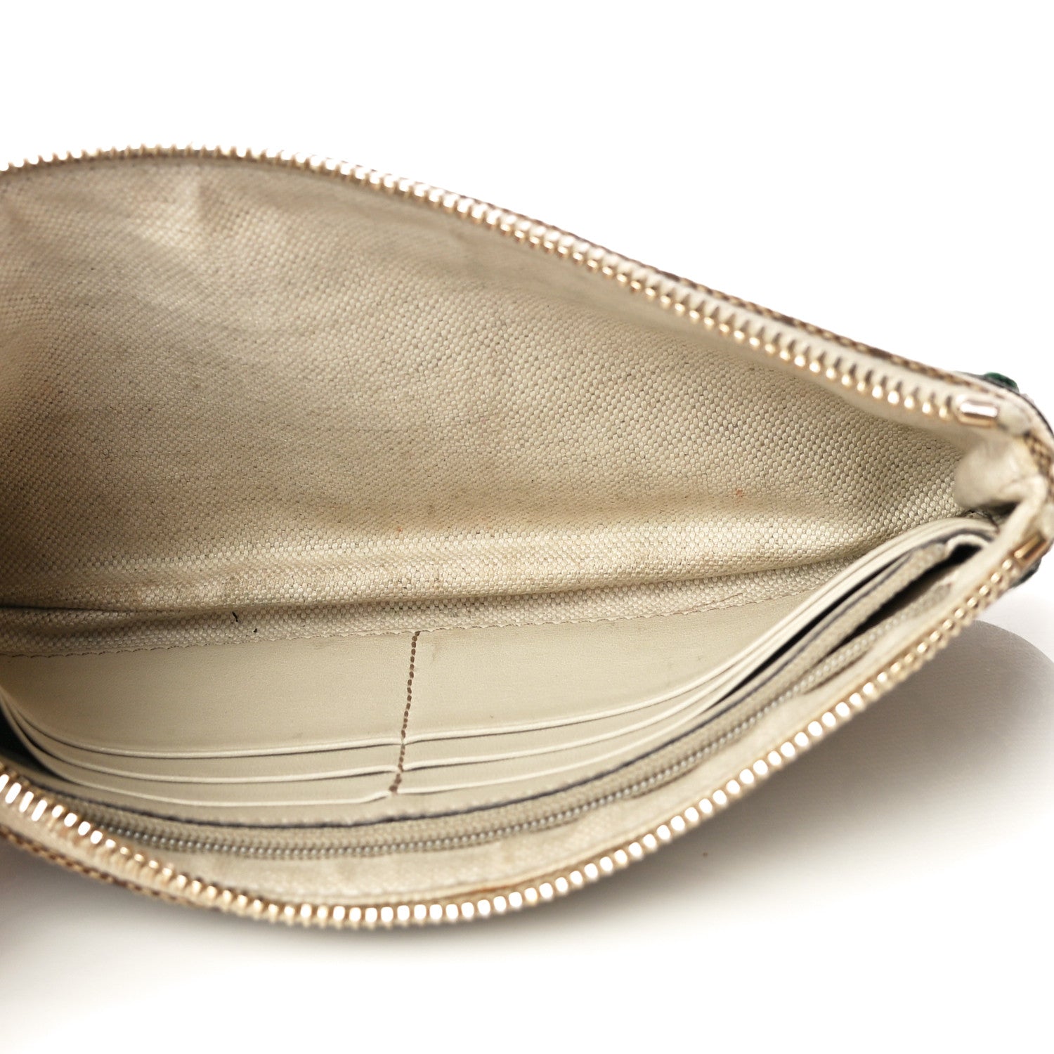 Gucci Monogram Mayfair Wristlet Off White 5 of 15