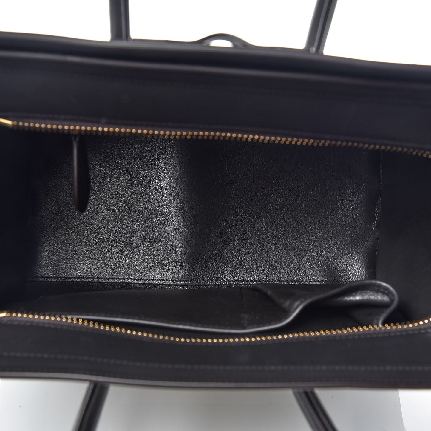 Baby Grained Calfskin Micro Tri-Color Luggage Chalk