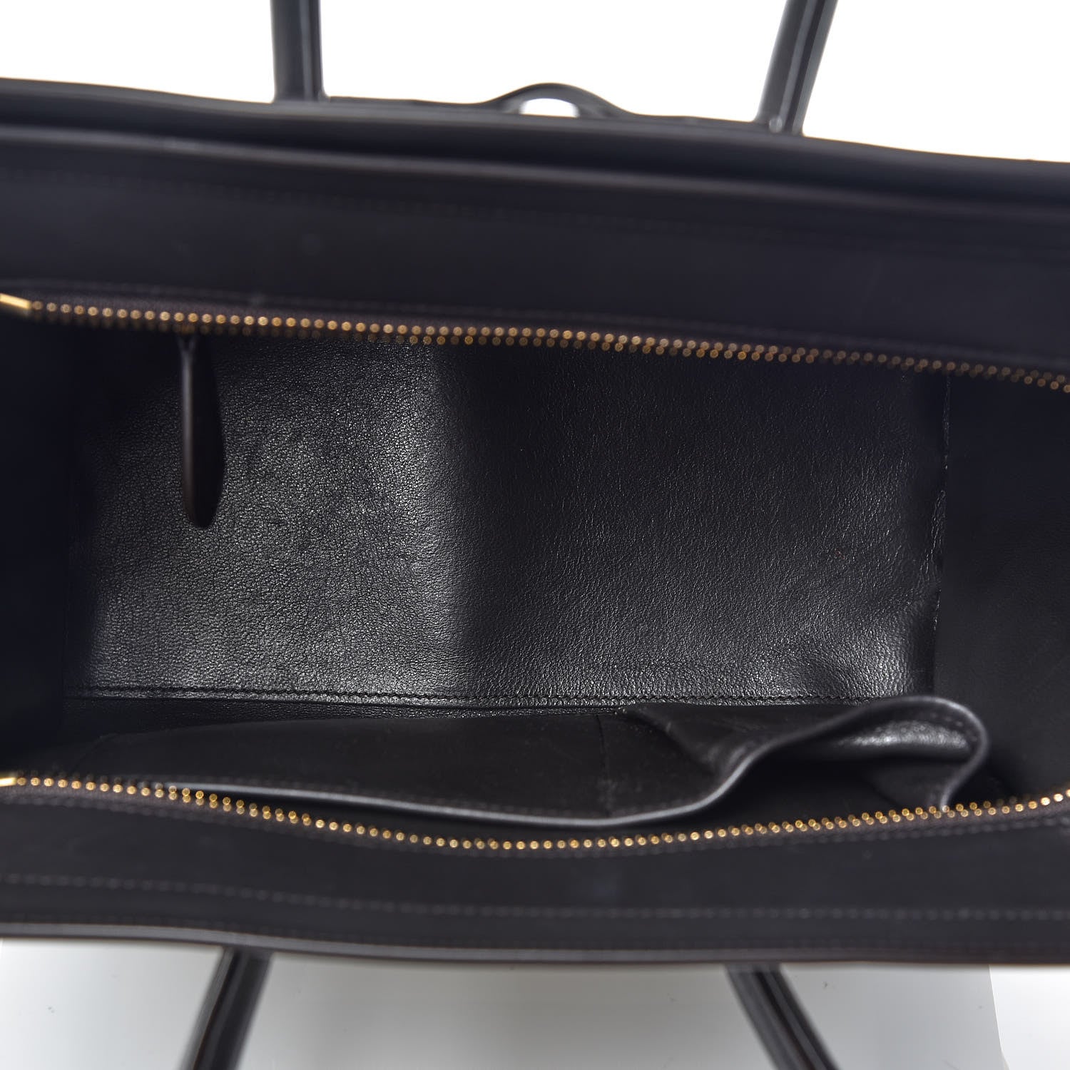 Celine Baby Grained Calfskin Micro Tri-Color Luggage Chalk 7 of 11
