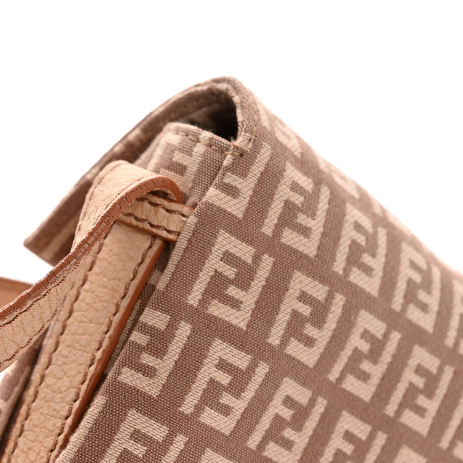 Fendi Zucchino Baguette Pink 13 of 15