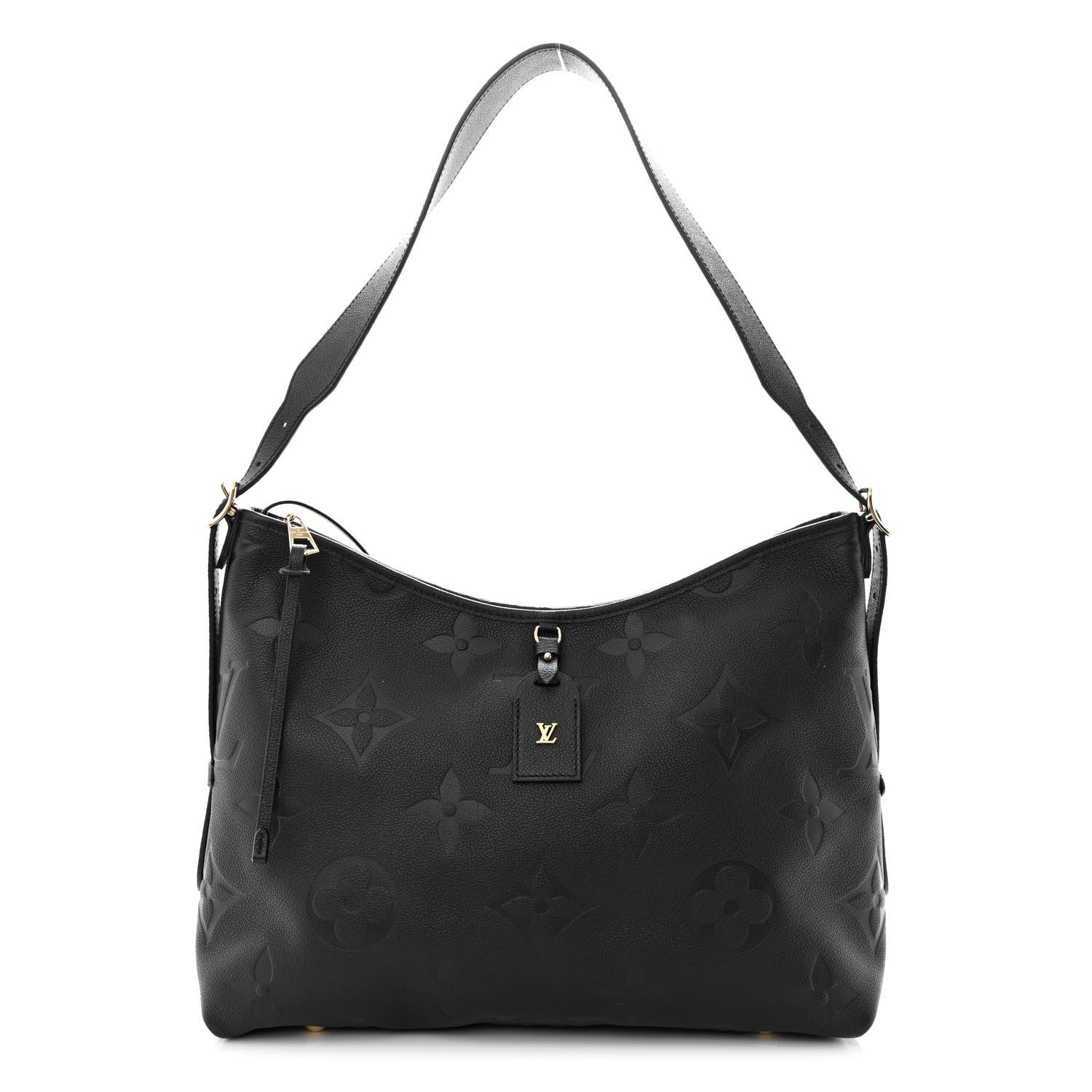 Louis Vuitton Empreinte Monogram Giant CarryAll MM Black 3 of 12