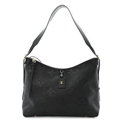 Louis Vuitton Empreinte Monogram Giant CarryAll MM Black 3 of 12