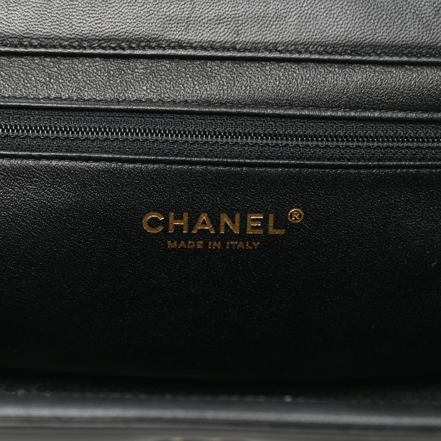 Chanel Calfskin Quilted Clutch Black 6 of 7