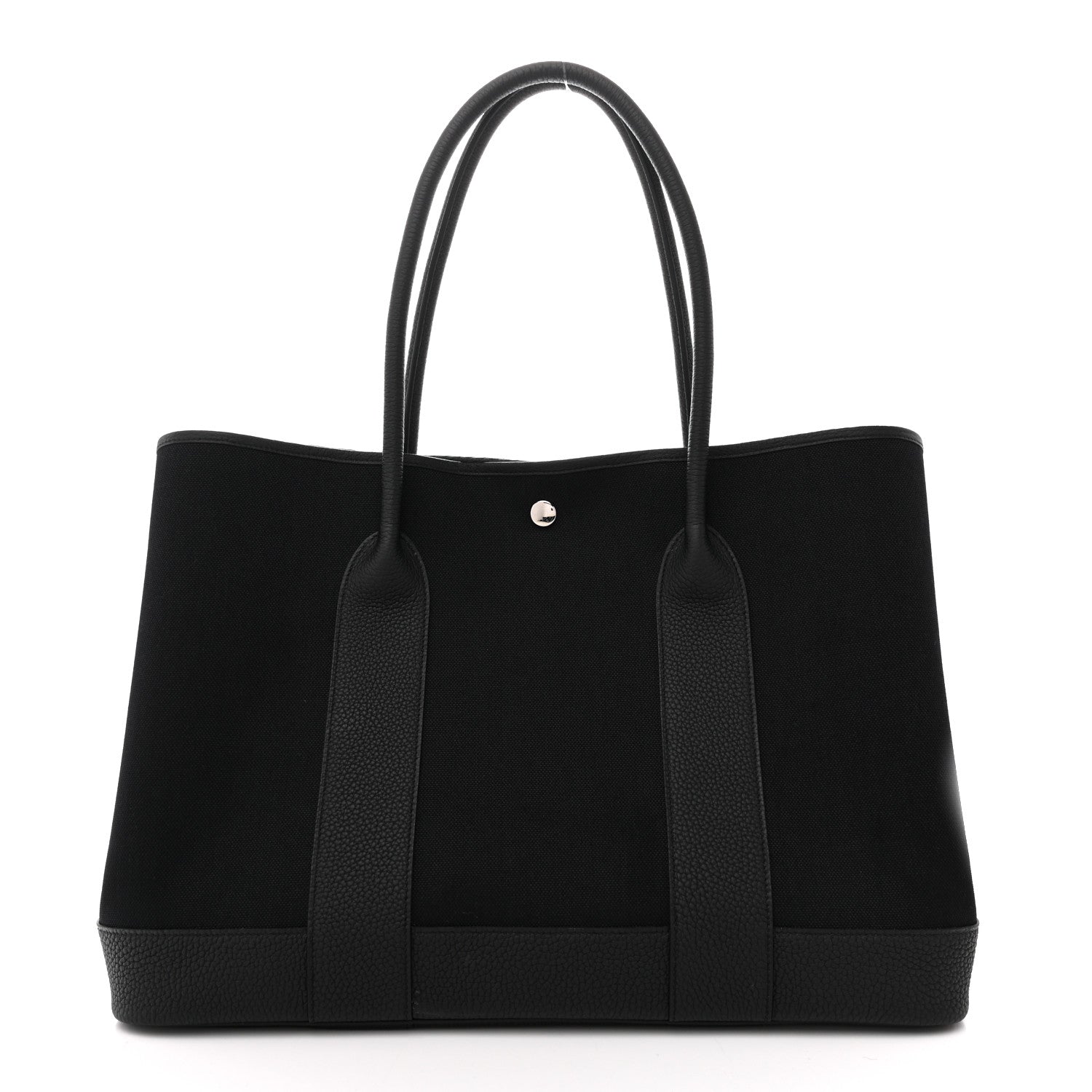 Hermes Toile Militaire Negonda Neo Garden Party Voyage 41 Black 1 of 11