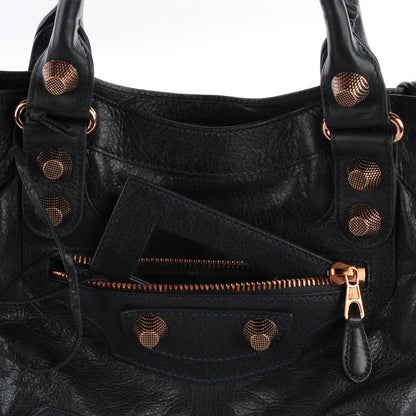 Balenciaga Agneau Giant 21 Rose Gold Hardware Velo Anthracite 2 of 15