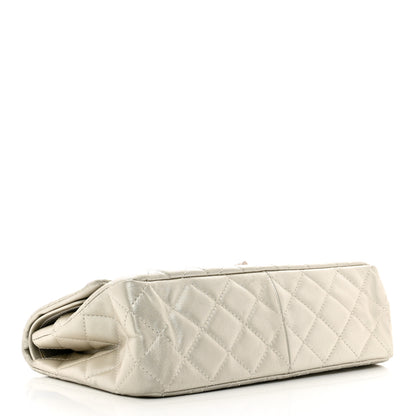Chanel Metallic Lambskin Quilted 2.55 Reissue 226 Flap Pale Gold 4 of 12