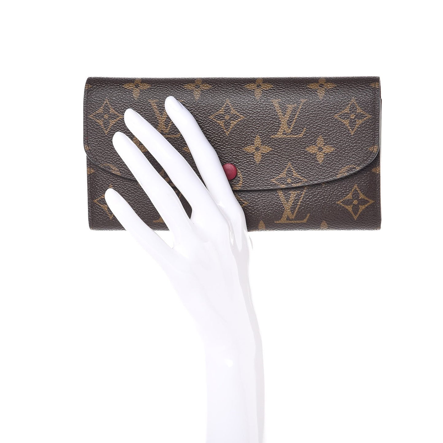 Monogram Emilie Wallet Fuchsia