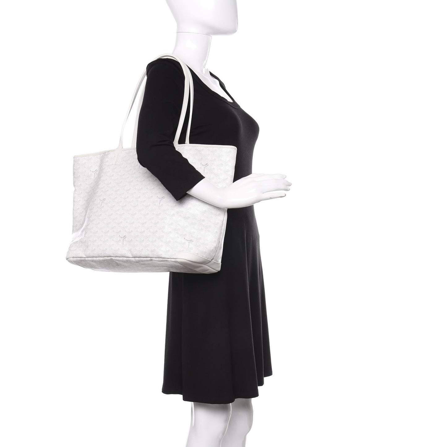 Goyardine Artois MM White