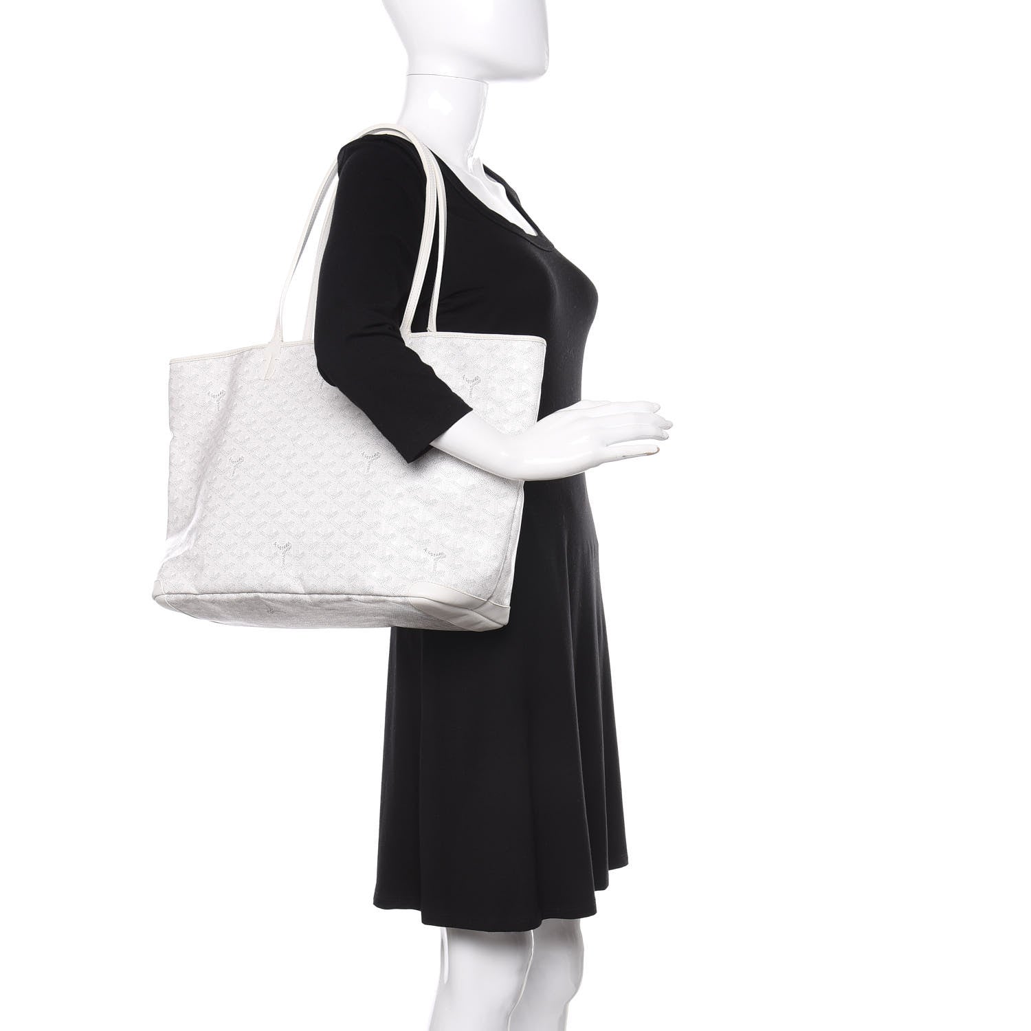Goyard Goyardine Artois MM White 2 of 10