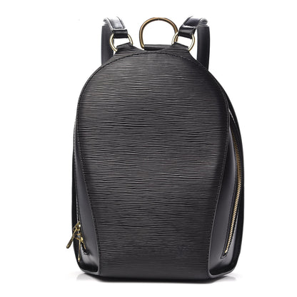Louis Vuitton Epi Mabillon Backpack Black 1 of 11