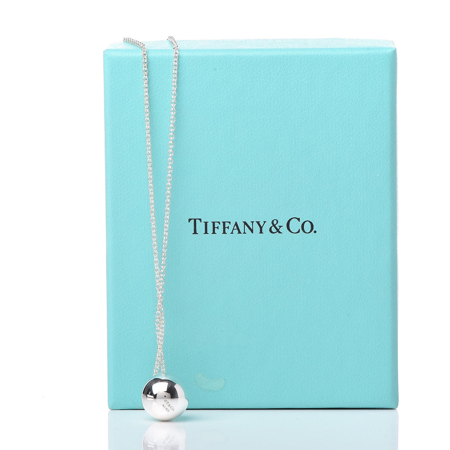 Sterling Silver 12.75mm HardWear Ball Pendant Necklace