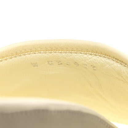 Chanel Lambskin Cha-Nel Mule Sandals 39 Ivory Multicolor 6 of 10