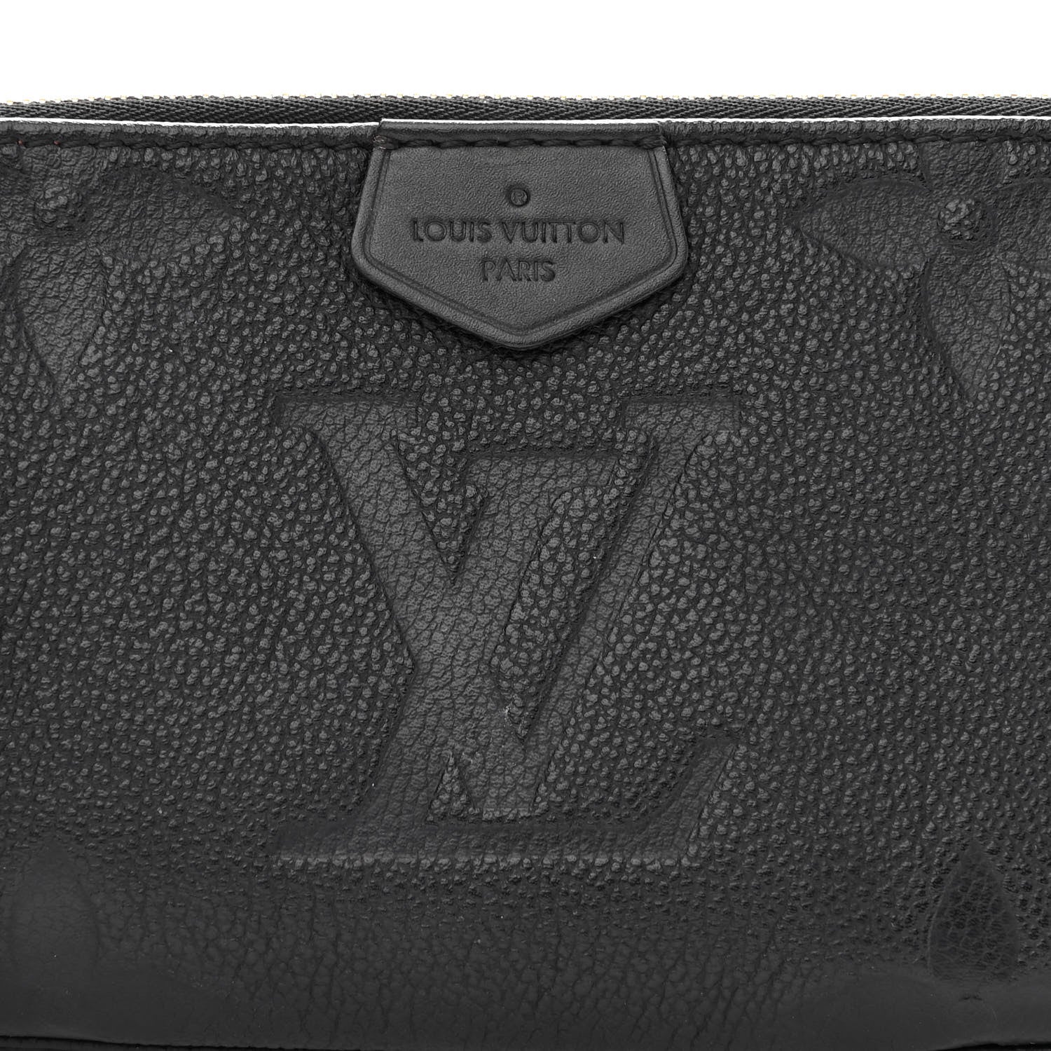 Louis Vuitton Empreinte Monogram Giant Multi Pochette Accessories Large Pochette Black 6 of 9