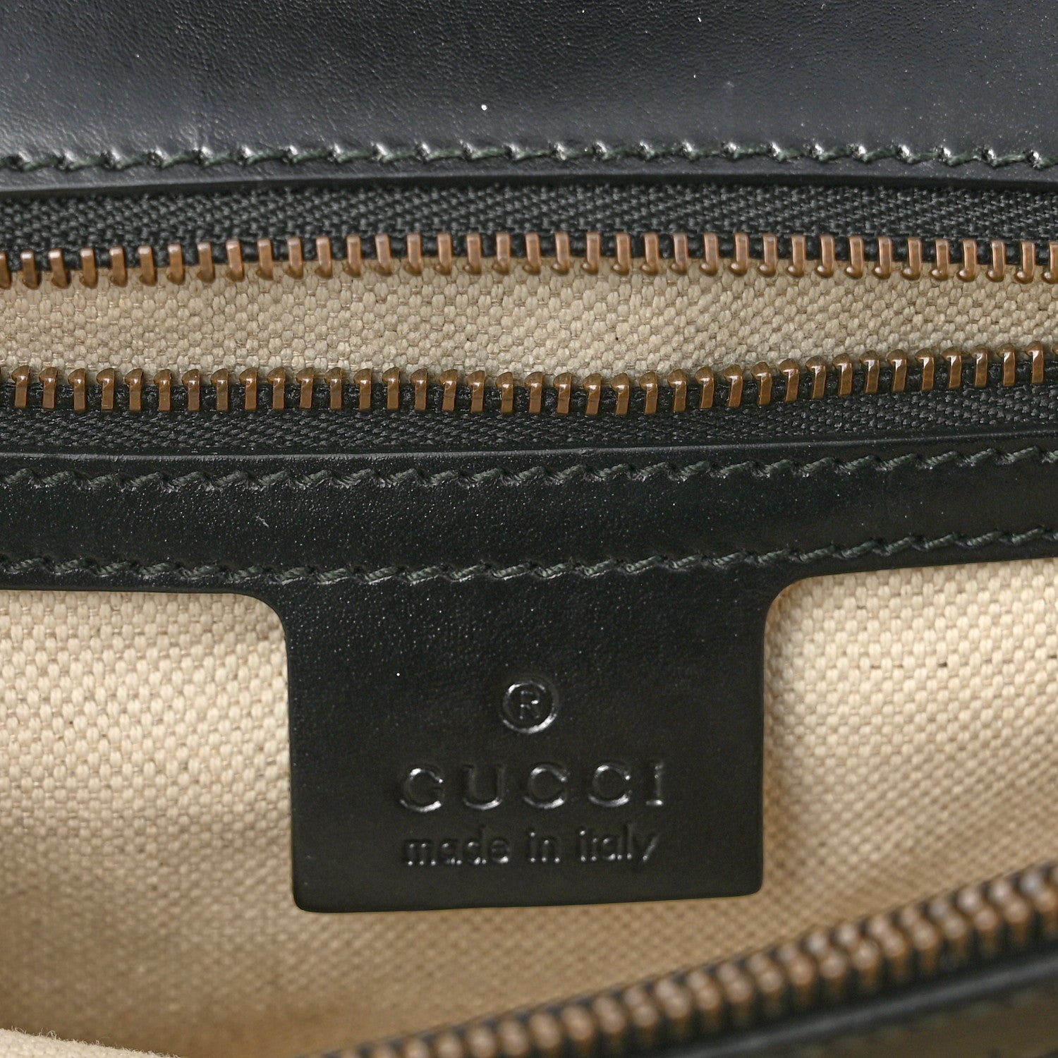 Gucci Knight Calfskin Medium GG Marmont Chain Handle Bag Black 5 of 9