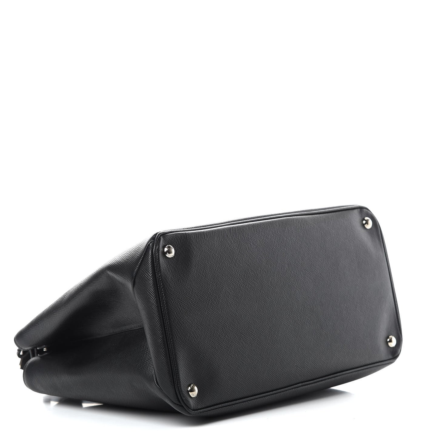 Saffiano Cuir Twin Tote Black
