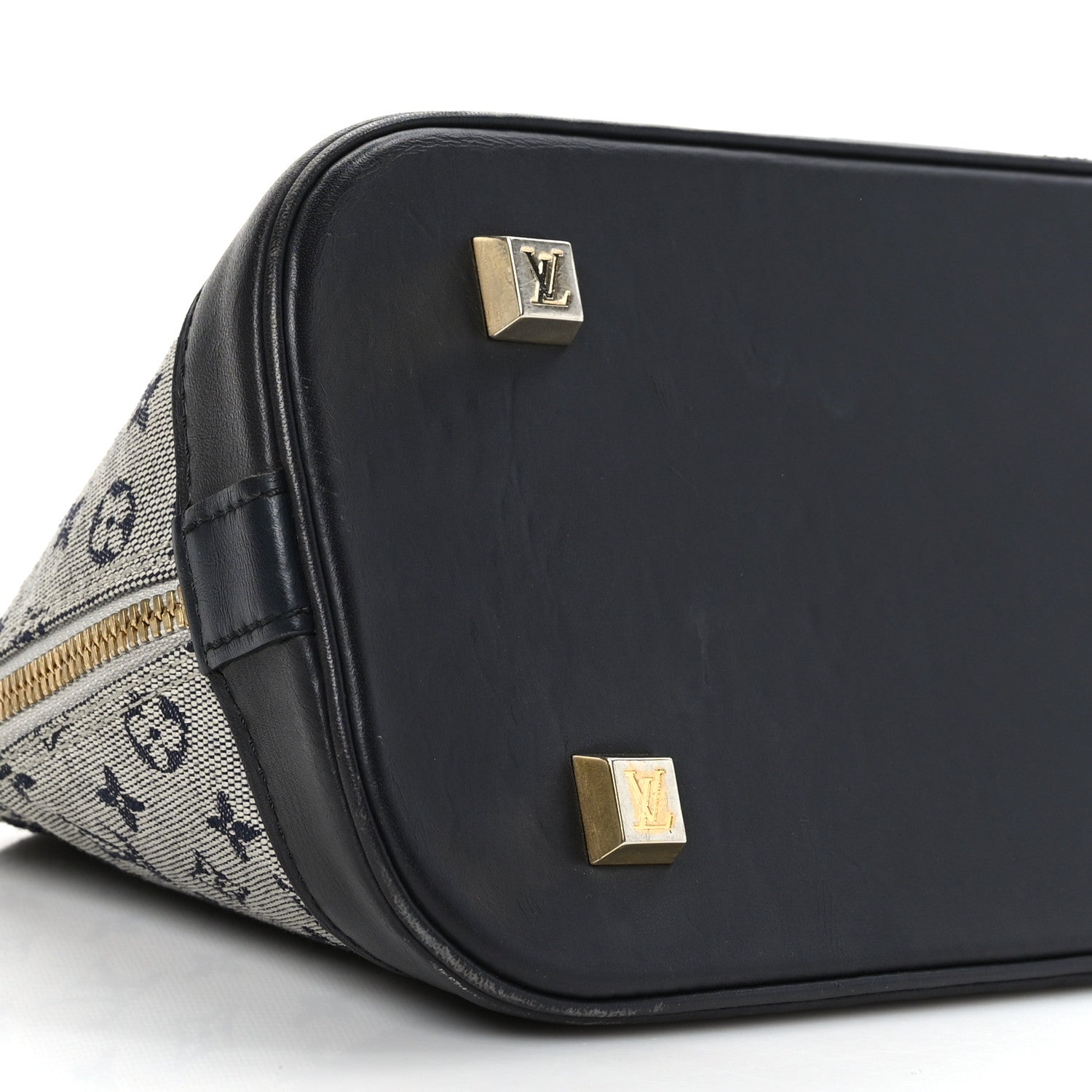 Louis Vuitton Mini Monogram Alma Long Blue 8 of 10