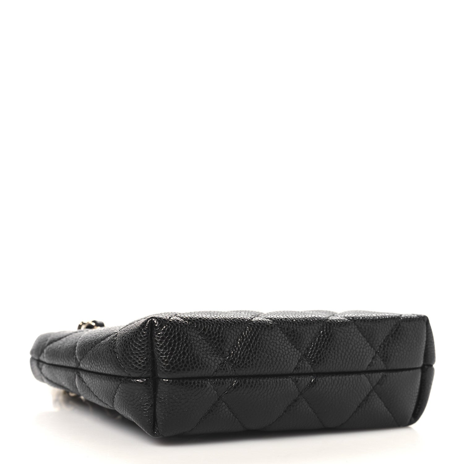 Chanel Caviar Quilted Classic Clutch Tote With Chain Black 4 of 10