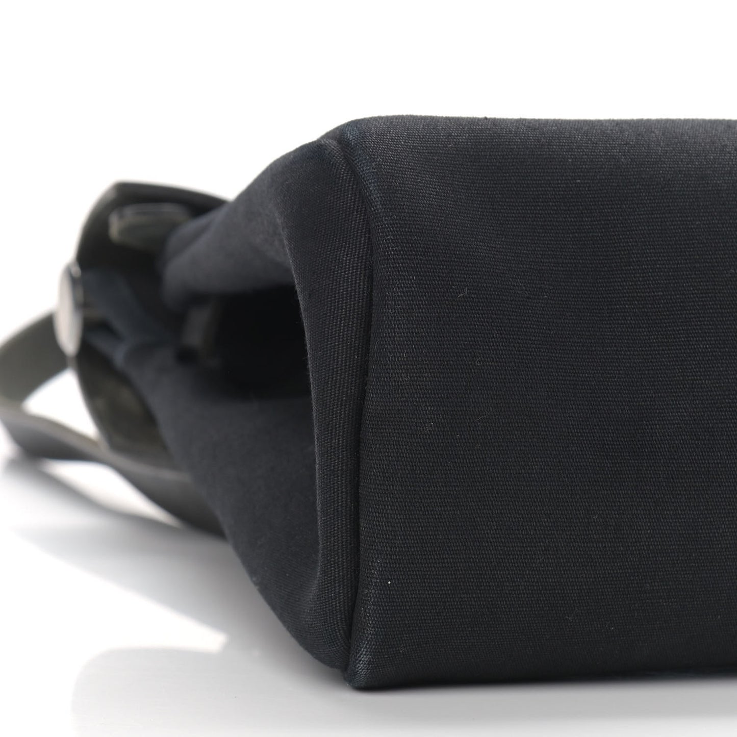 Toile Vache Calfskin Herbag 30 PM Backpack Black