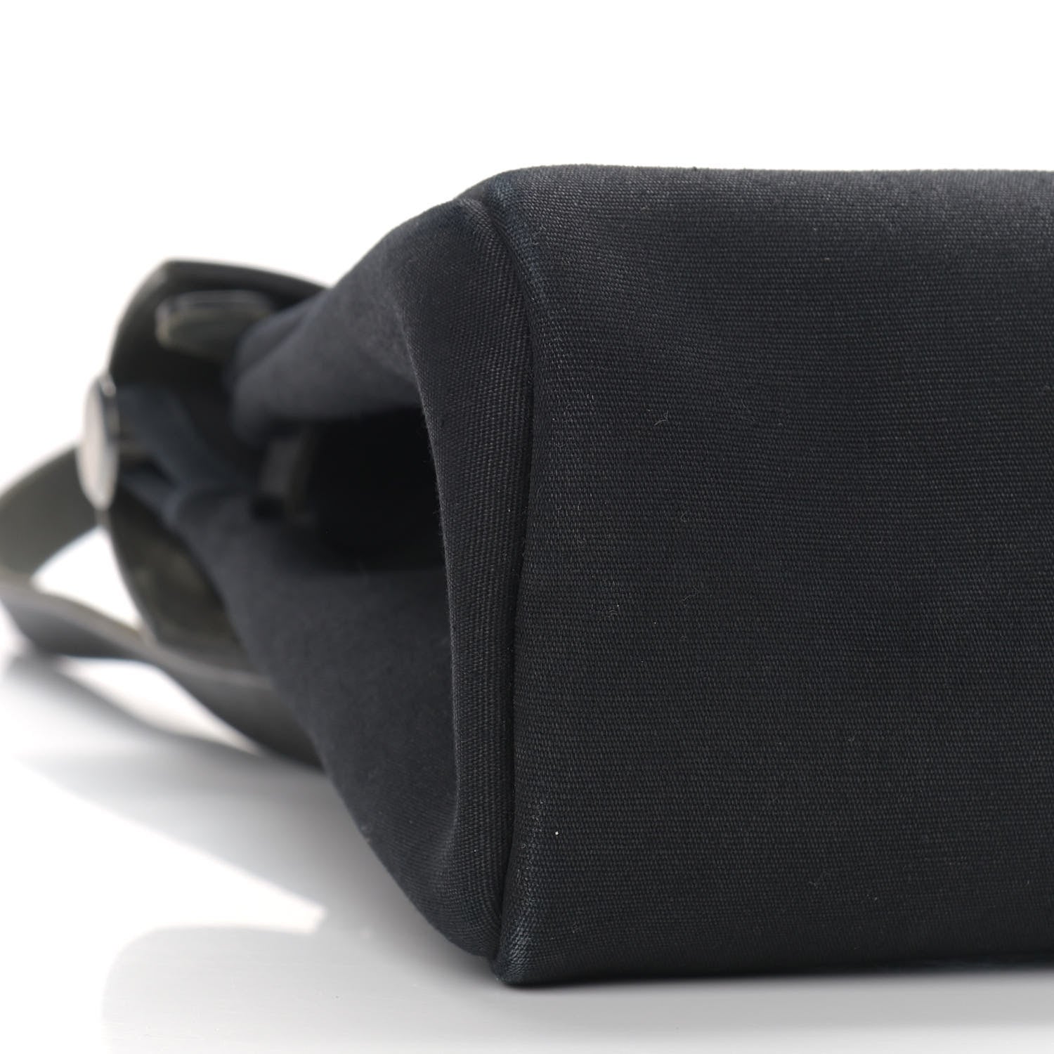 Hermes Toile Vache Calfskin Herbag 30 PM Backpack Black 8 of 16