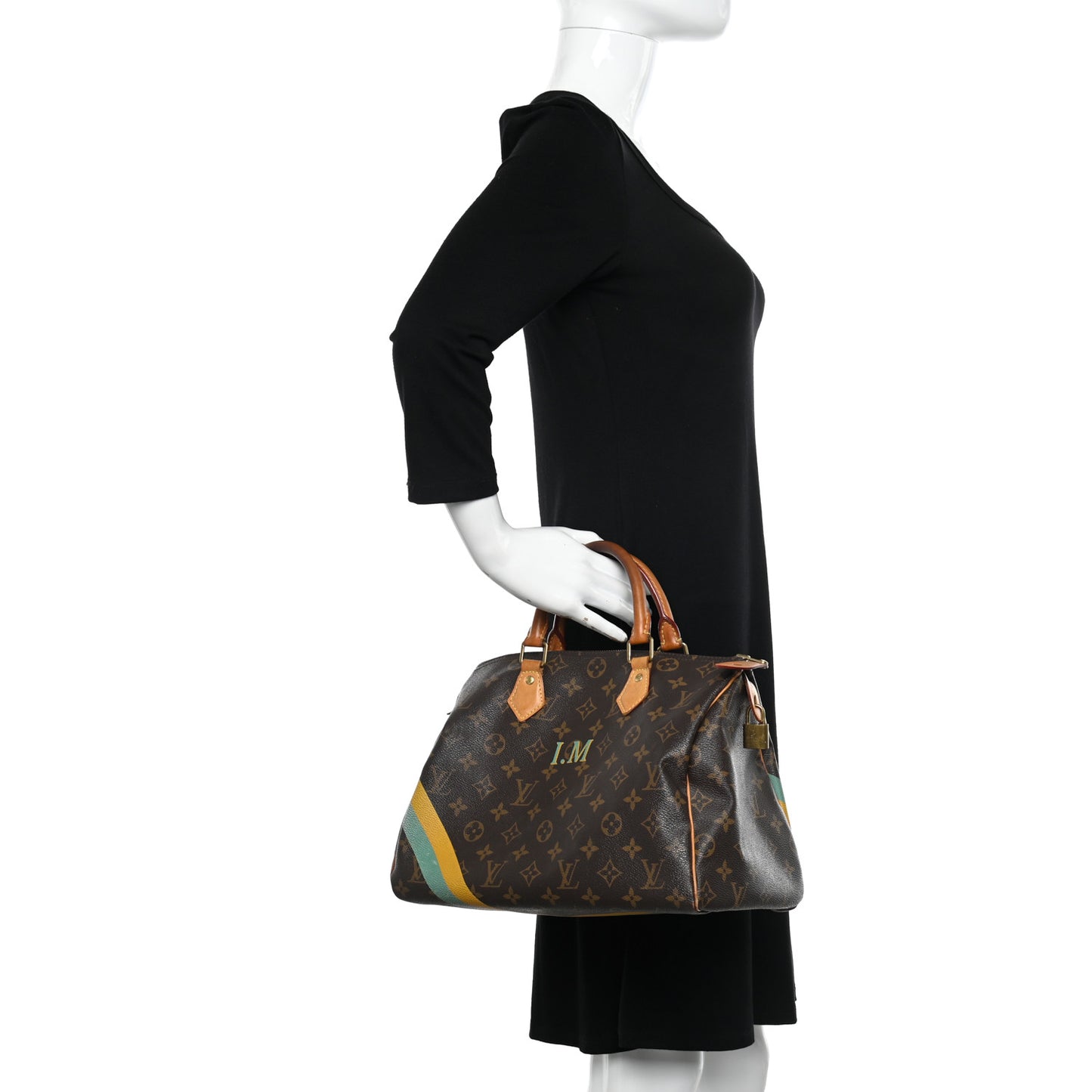 Monogram My LV Heritage Speedy 30 Vert Clair Yellow