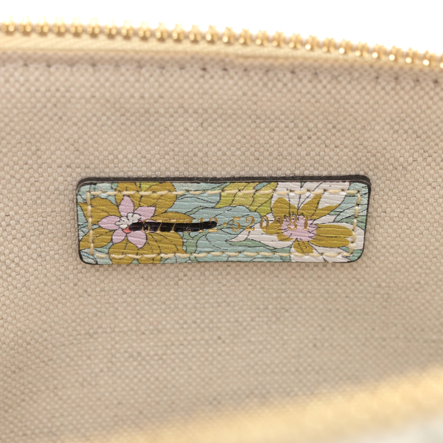 Gucci New Shangai Calfskin Tiger Savanah Web Small Horsebit 1955 Top Handle Bag Chalky White Multicolor 6 of 14