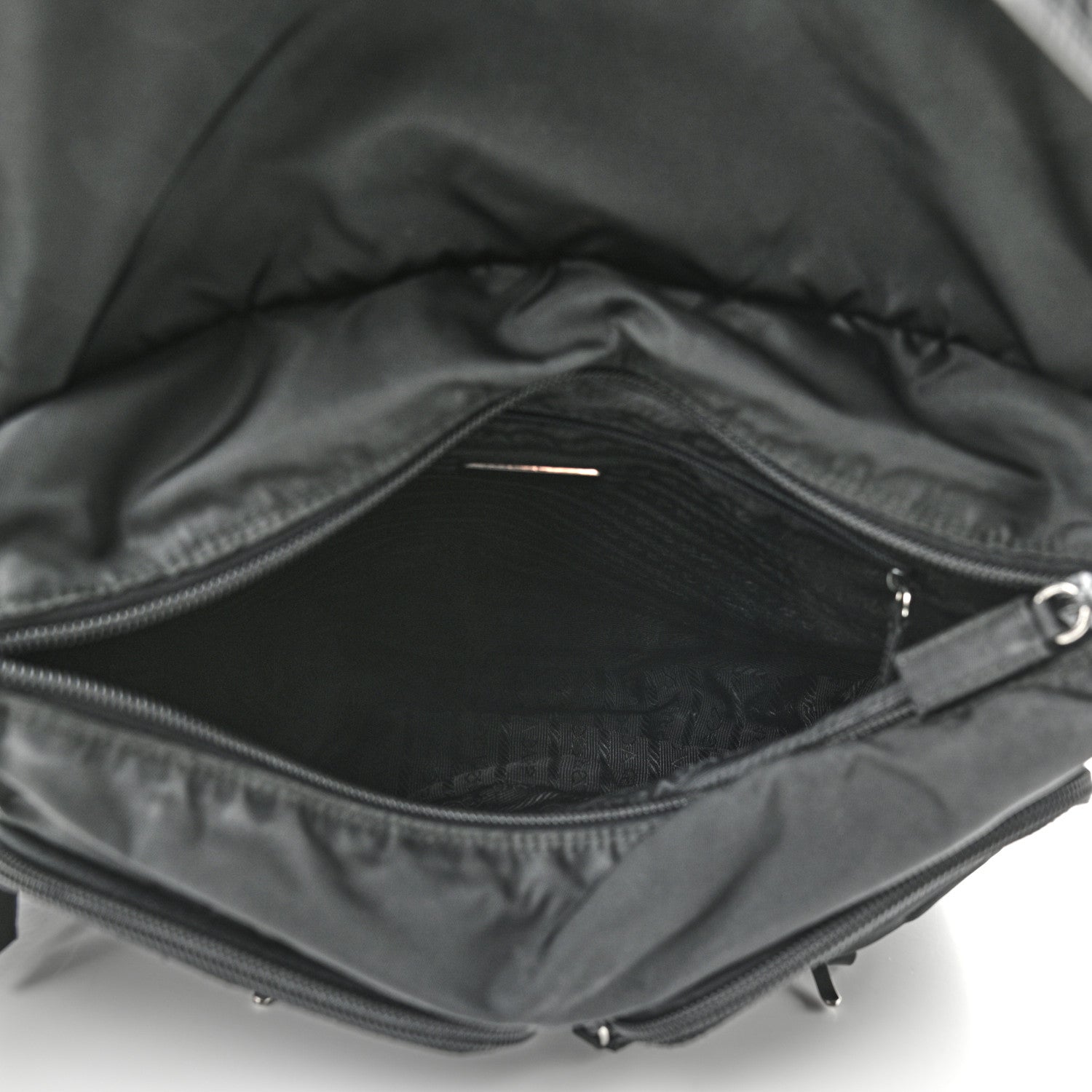 Prada Tessuto Nylon Vela Messenger Bag Black 5 of 13