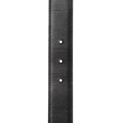 Hermes Box Togo 32mm Idem Belt 85 Black Gold 4 of 7