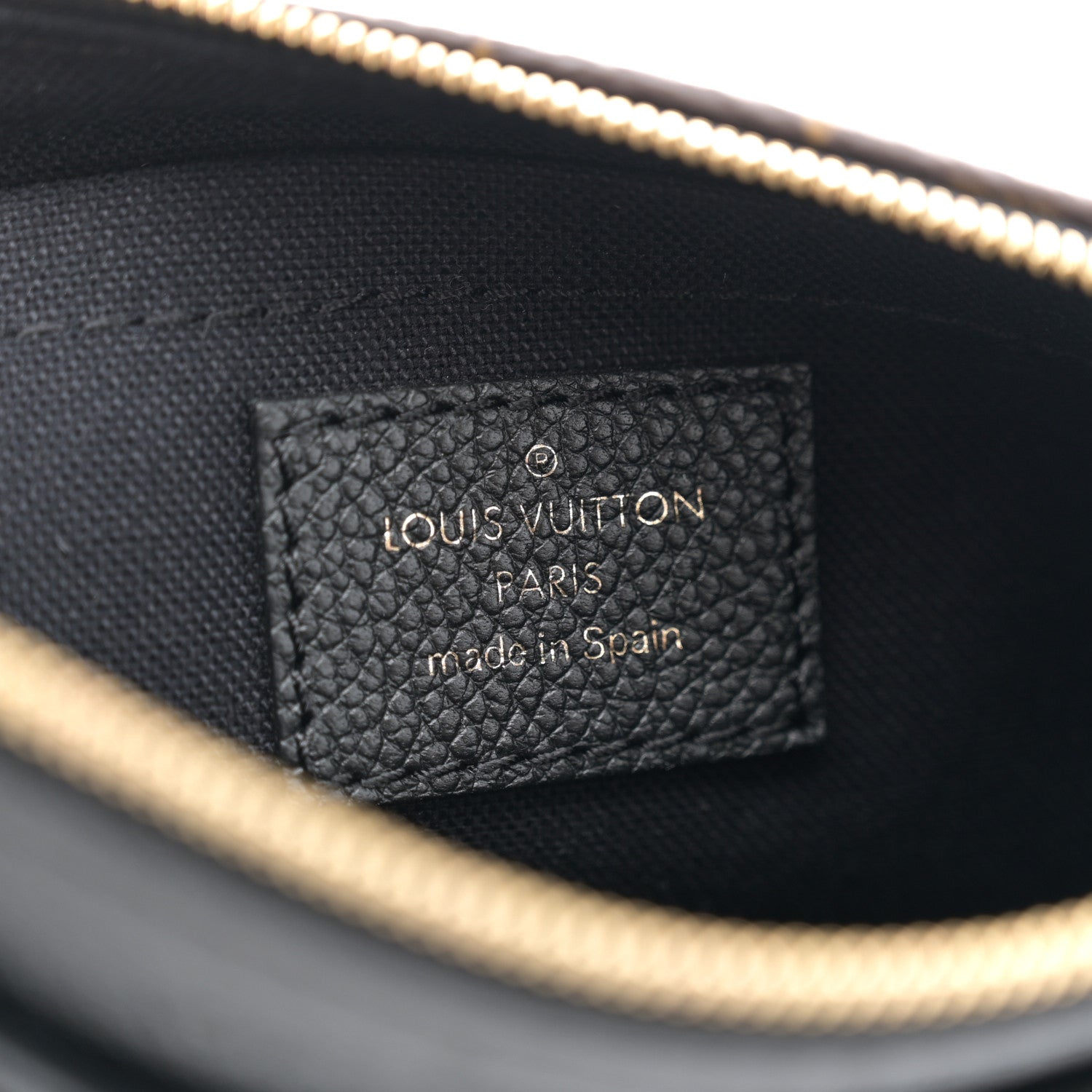 Louis Vuitton Monogram Pallas Clutch Black 6 of 10