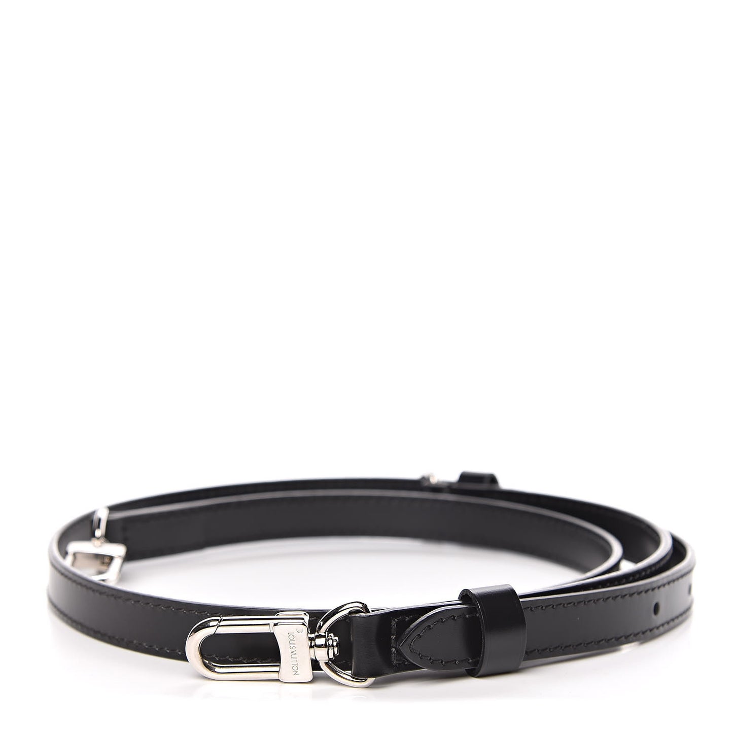 Calfskin 16mm Adjustable Shoulder Strap Black