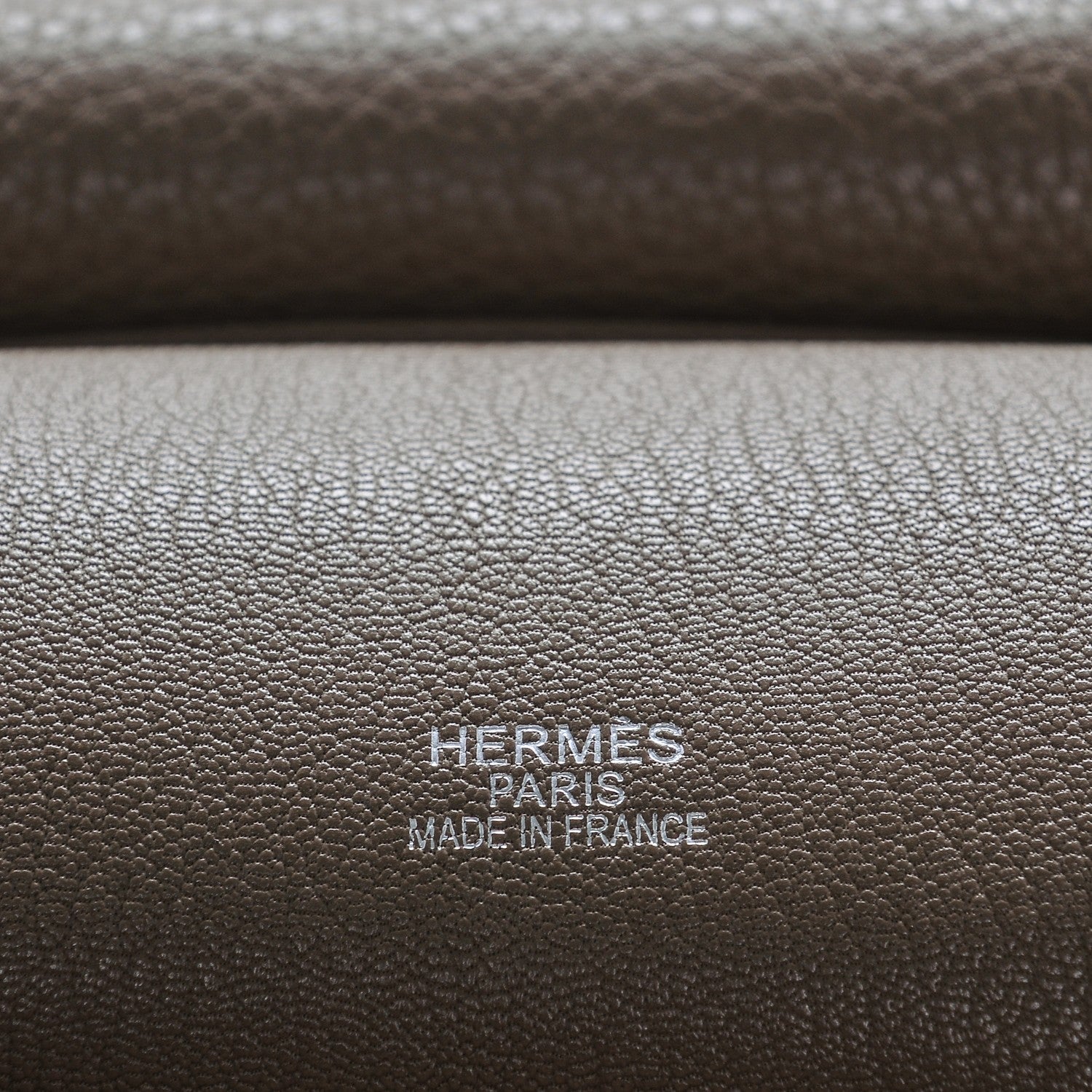 Hermes Taurillon Clemence Jypsiere 34 Etoupe 5 of 7