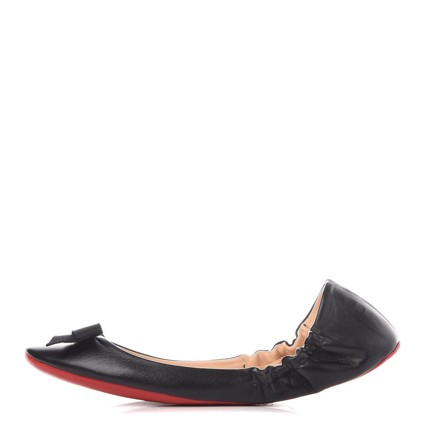 Nappa Air Loubi Ballet Flats 37 Black