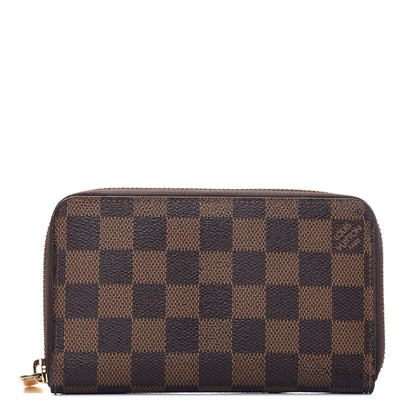 Louis Vuitton Damier Ebene Zippy Compact Wallet 1 of 10