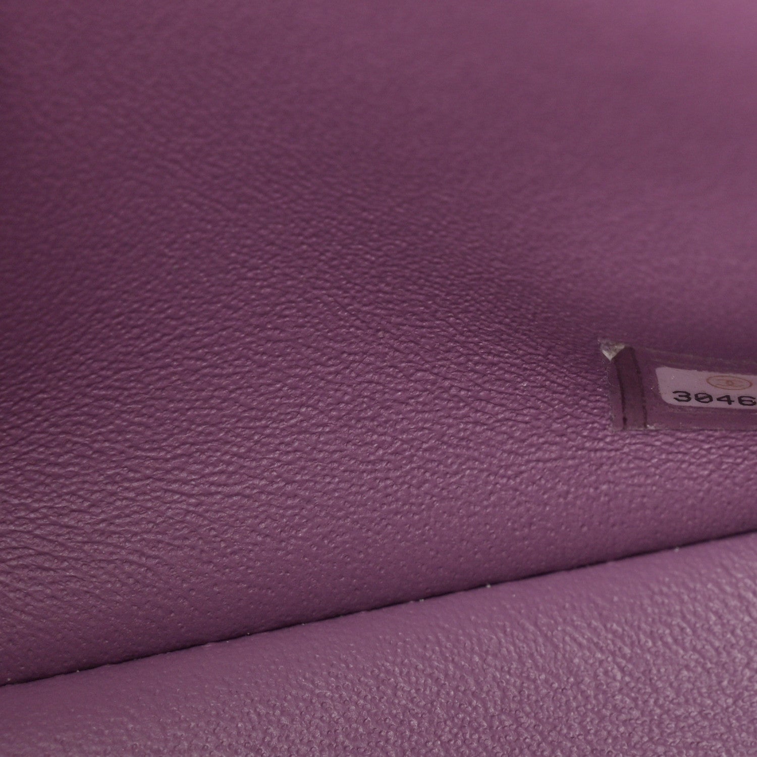 Chanel Lambskin Quilted Mini Rectangular Flap Purple 7 of 13