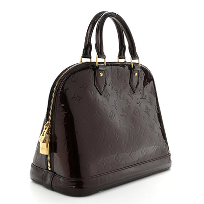 Louis Vuitton Vernis Alma PM Amarante 3 of 11