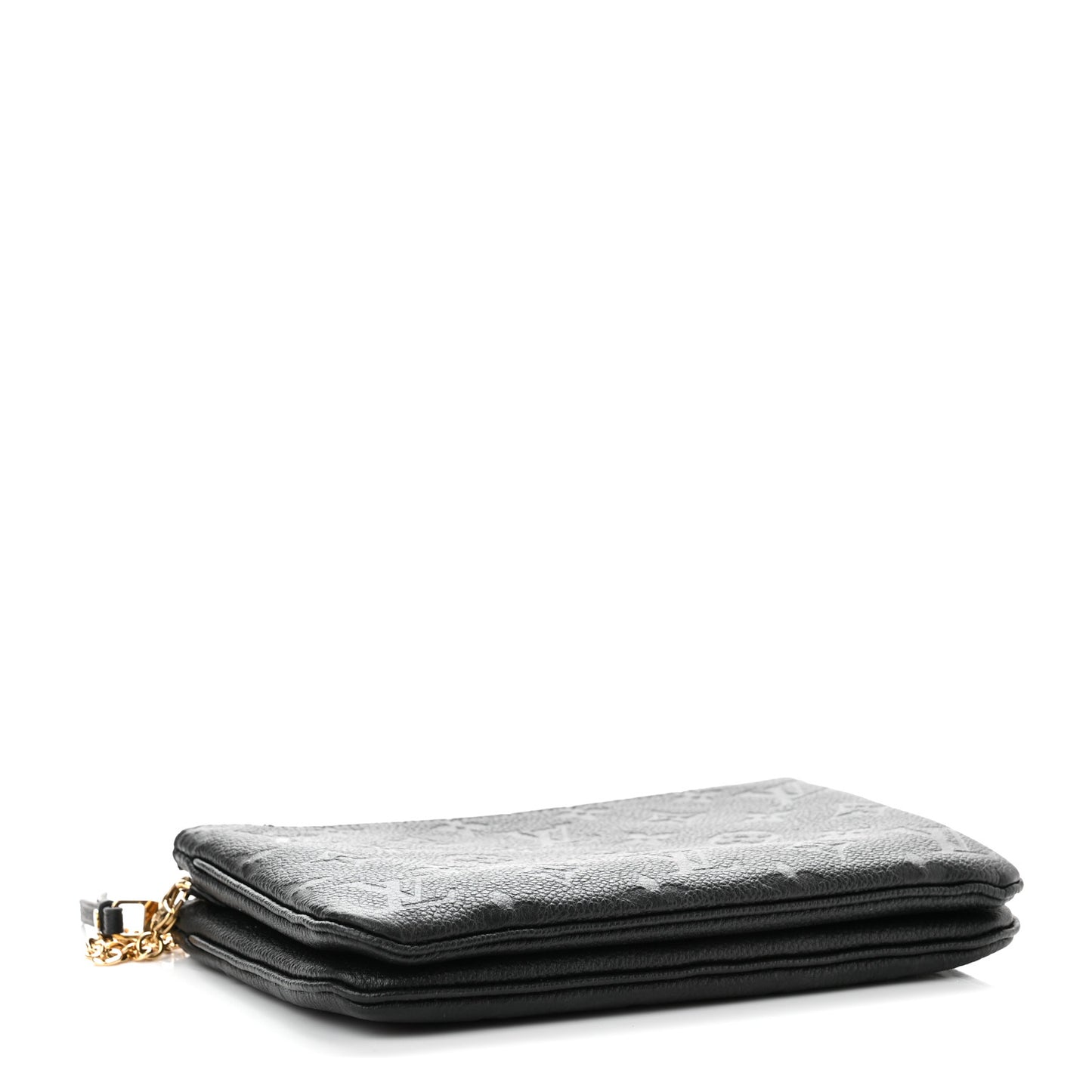 Empreinte Double Zip Pochette Black