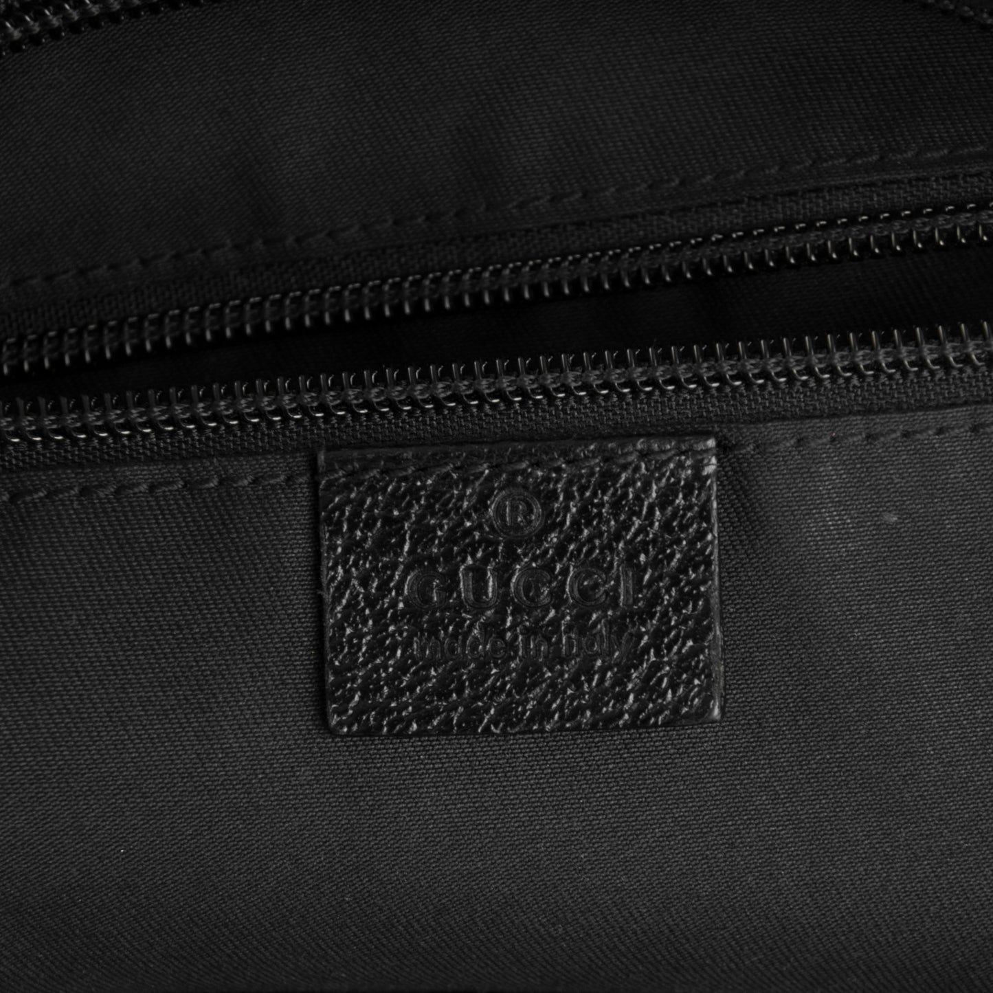 Monogram Web Medium Flat Messenger Bag Black