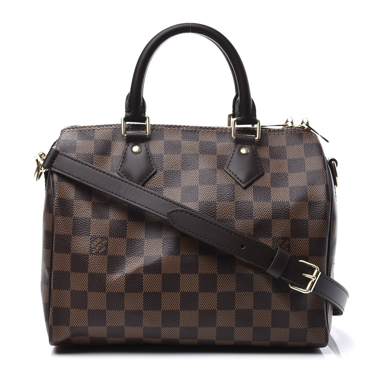 Damier Ebene Speedy Bandouliere 25