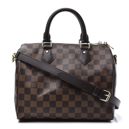 Louis Vuitton Damier Ebene Speedy Bandouliere 25 1 of 9
