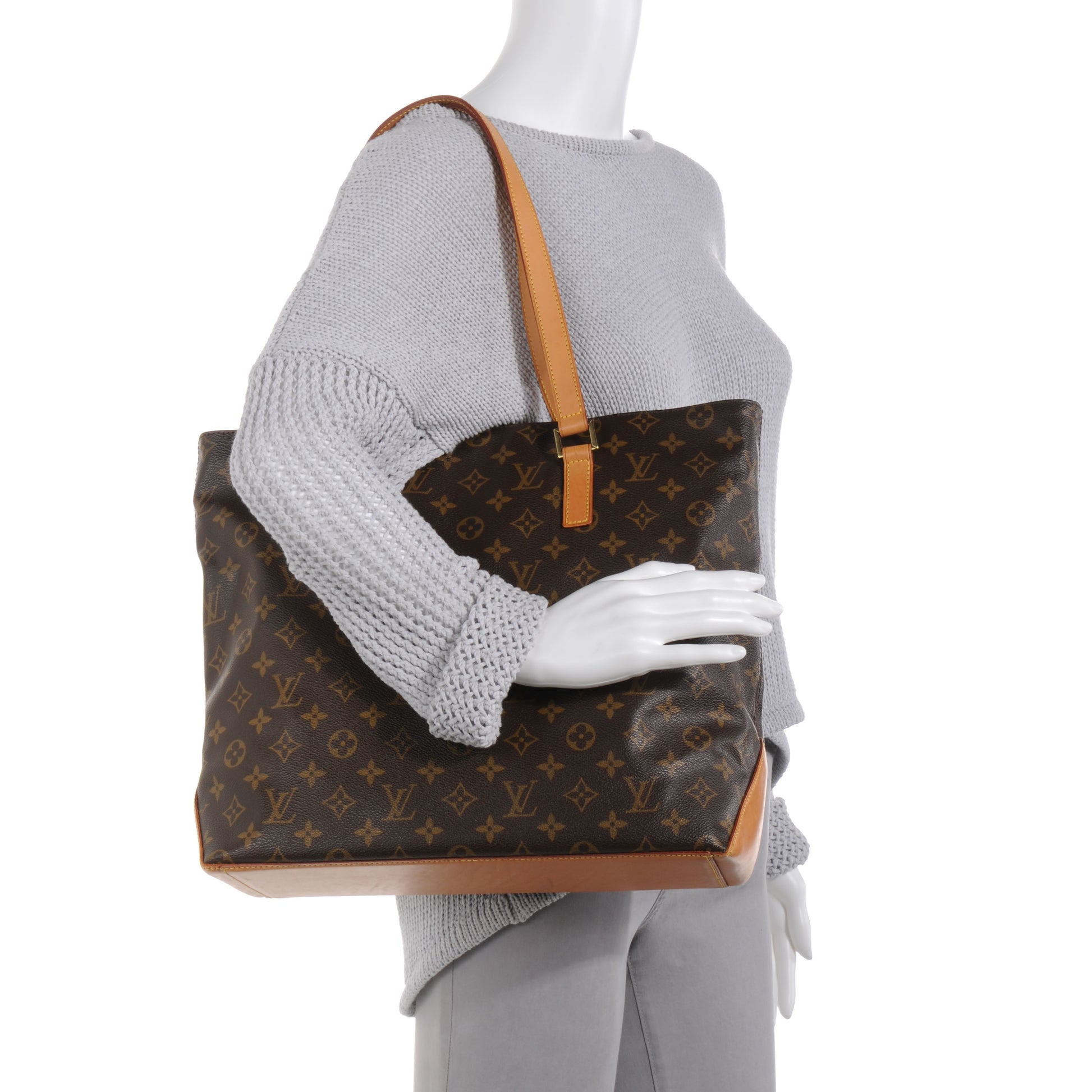 Louis Vuitton Monogram Cabas Mezzo 2 of 8