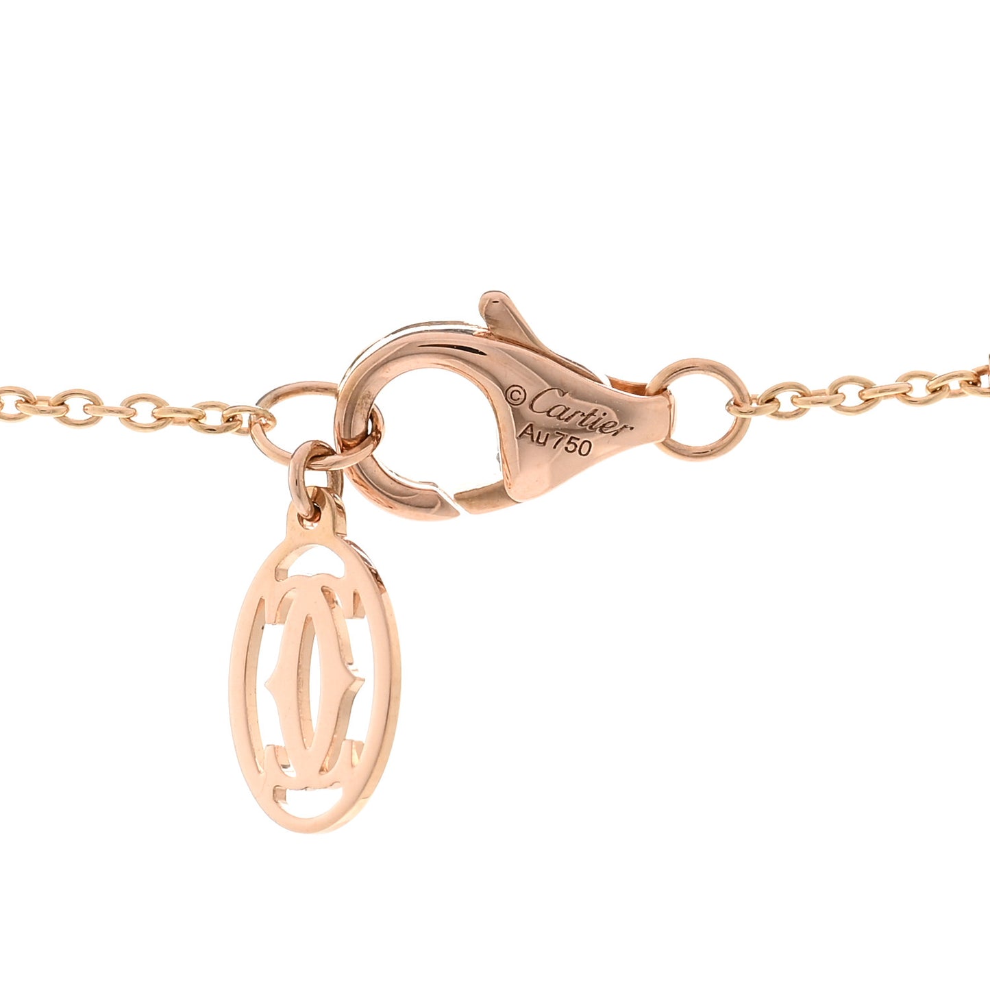 18K Pink Gold Medium Clash de Cartier Necklace